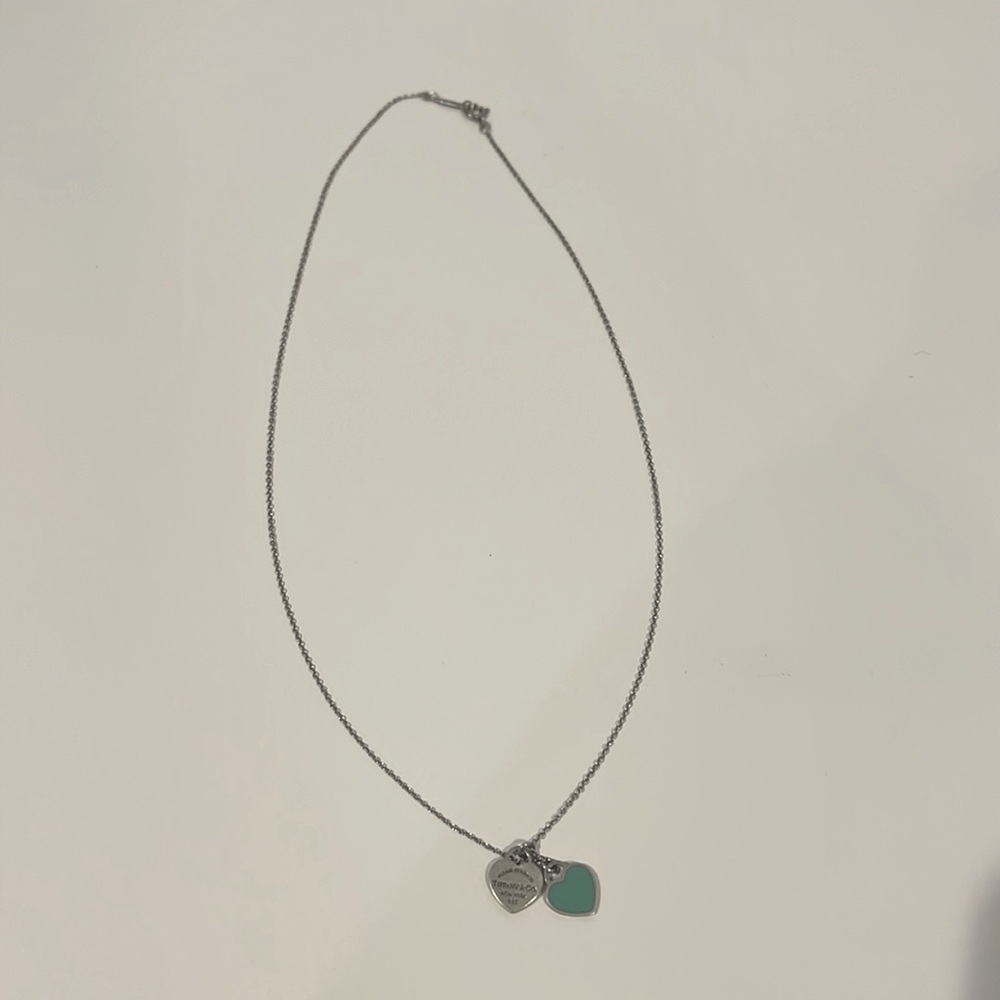 Tiffany heart pendant necklace